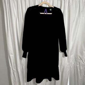 Seraphine Maternity/Nursing Black Sweater Dress Size 10